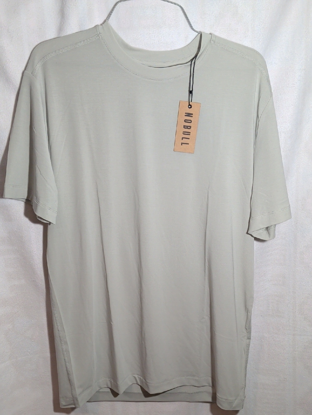 NOBULL Men's Short-Sleeve Crew Tee in Light Sage